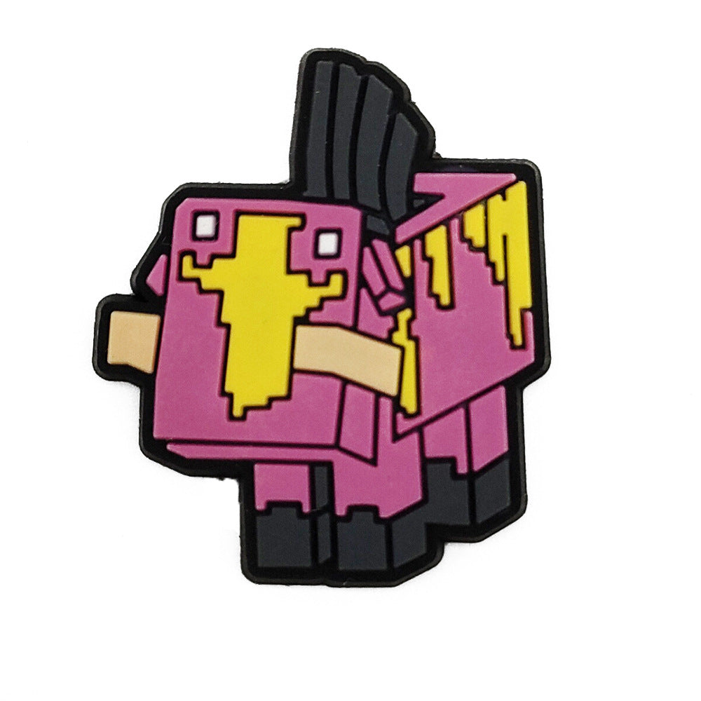 Minecraft DIY Ideas Series Charms - For Crocs Shoes EVA Bogg Bag Accessories