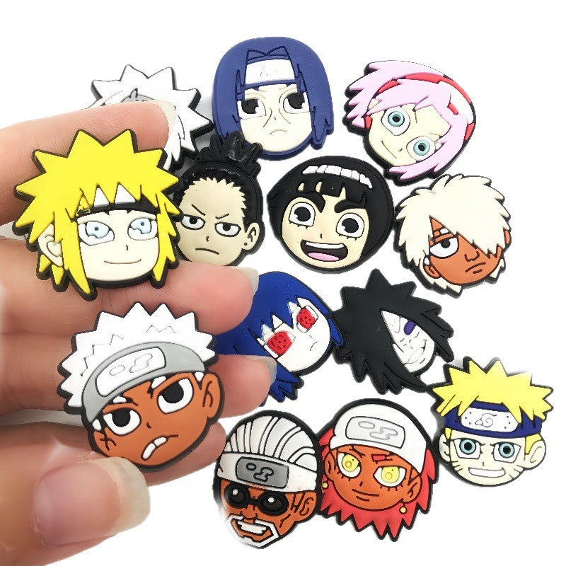 anime DIY Ideas Series Charms - For Crocs Shoes EVA Bogg Bag Accessories