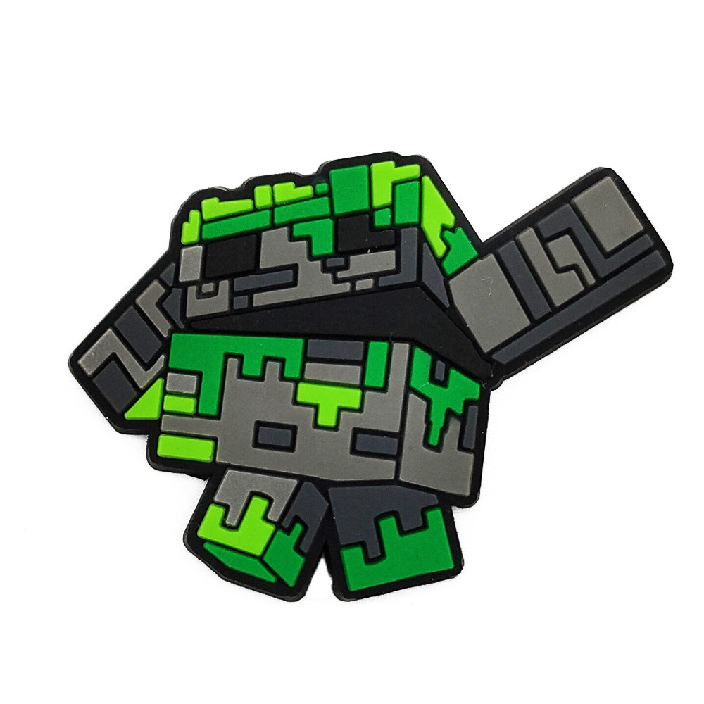 Minecraft DIY Ideas Series Charms - For Crocs Shoes EVA Bogg Bag Accessories