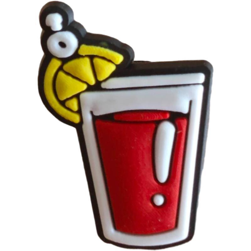 Mcdonald DIY Ideas Series Charms - For Crocs Shoes EVA Bogg Bag Accessories