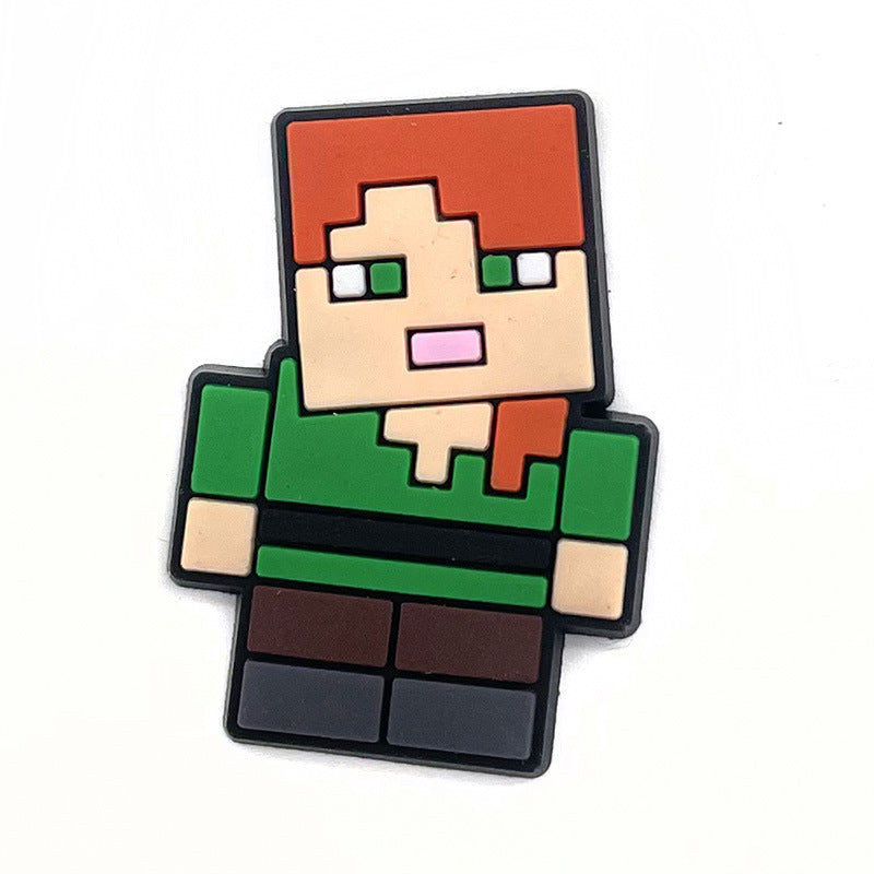 Minecraft DIY Ideas Series Charms - For Crocs Shoes EVA Bogg Bag Accessories