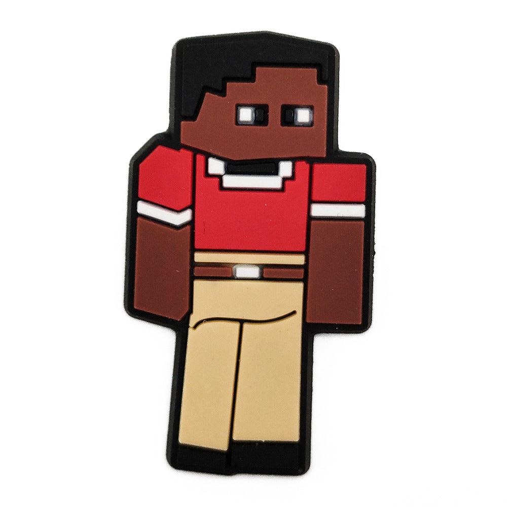 Minecraft DIY Ideas Series Charms - For Crocs Shoes EVA Bogg Bag Accessories