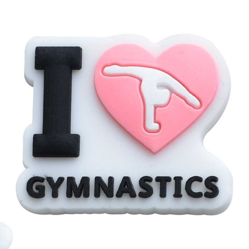 10Pcs Cute Cartoon singer DIY Ideas Series Charms - For Crocs Shoes EVA Bogg Bag Accessories