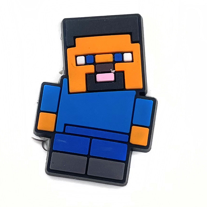 Minecraft DIY Ideas Series Charms - For Crocs Shoes EVA Bogg Bag Accessories