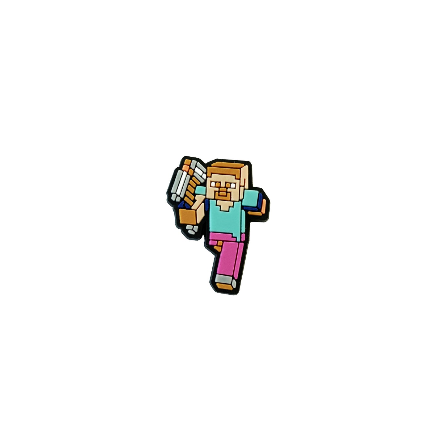 Minecraft 1 DIY Ideas Series Charms - For Crocs Shoes EVA Bogg Bag Accessories