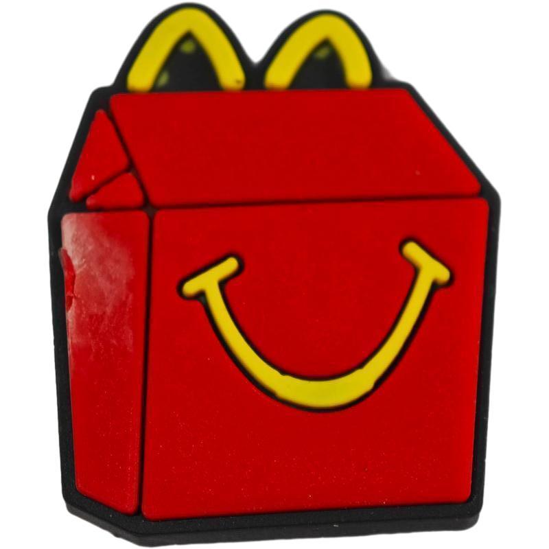 Mcdonald DIY Ideas Series Charms - For Crocs Shoes EVA Bogg Bag Accessories
