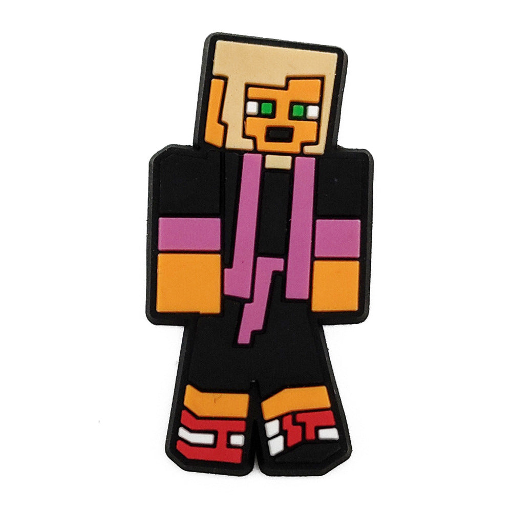 Minecraft DIY Ideas Series Charms - For Crocs Shoes EVA Bogg Bag Accessories