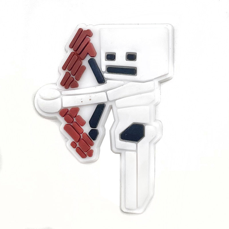 Minecraft DIY Ideas Series Charms - For Crocs Shoes EVA Bogg Bag Accessories