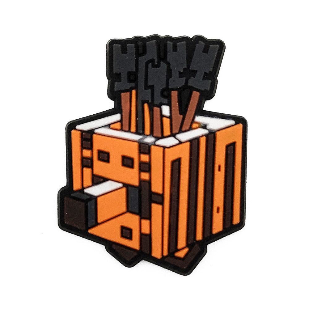 Minecraft DIY Ideas Series Charms - For Crocs Shoes EVA Bogg Bag Accessories