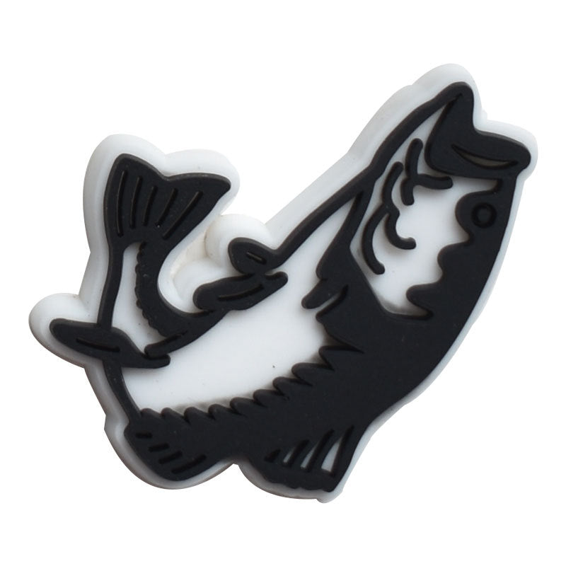 10Pcs Cute Cartoon Fish DIY Ideas Series Charms - For Crocs Shoes EVA Bogg Bag Accessories