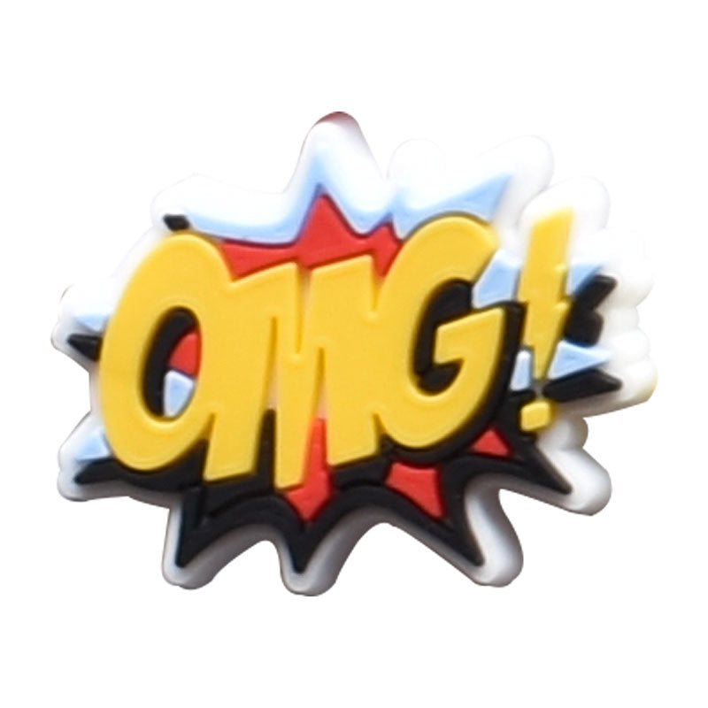 100PCS Cartoon DIY Ideas Series Charms - For Crocs Shoes EVA Bogg Bag Accessories