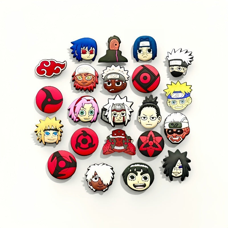 anime DIY Ideas Series Charms - For Crocs Shoes EVA Bogg Bag Accessories