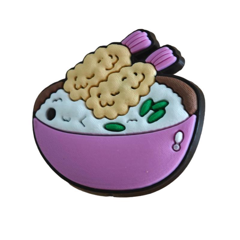 Mcdonald DIY Ideas Series Charms - For Crocs Shoes EVA Bogg Bag Accessories