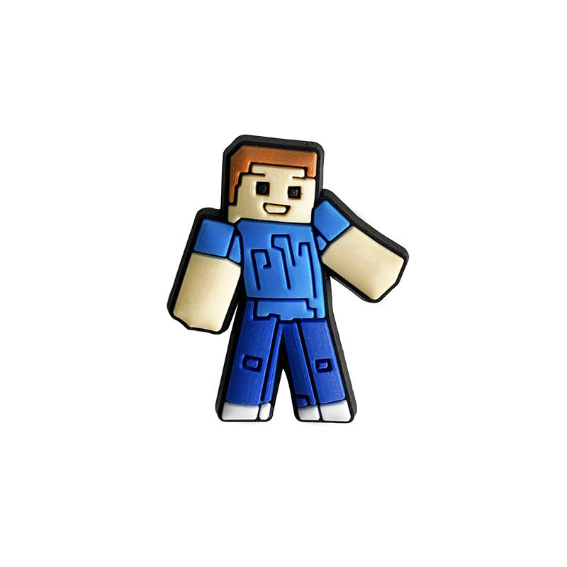 Minecraft 1 DIY Ideas Series Charms - For Crocs Shoes EVA Bogg Bag Accessories