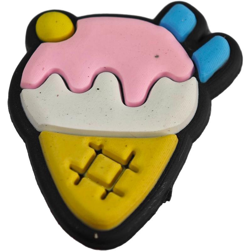 Mcdonald DIY Ideas Series Charms - For Crocs Shoes EVA Bogg Bag Accessories