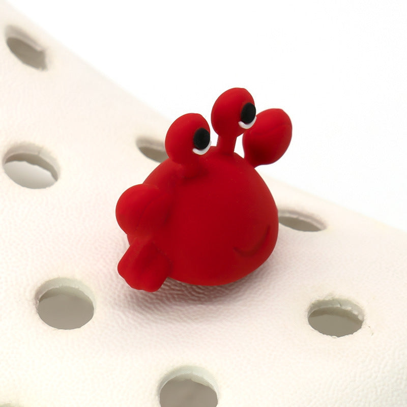 3D Hawaii DIY Ideas Series Charms - For Crocs Shoes EVA Bogg Bag Accessories