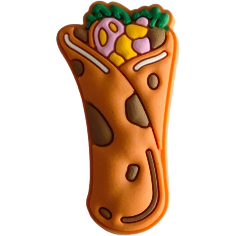 Mcdonald DIY Ideas Series Charms - For Crocs Shoes EVA Bogg Bag Accessories