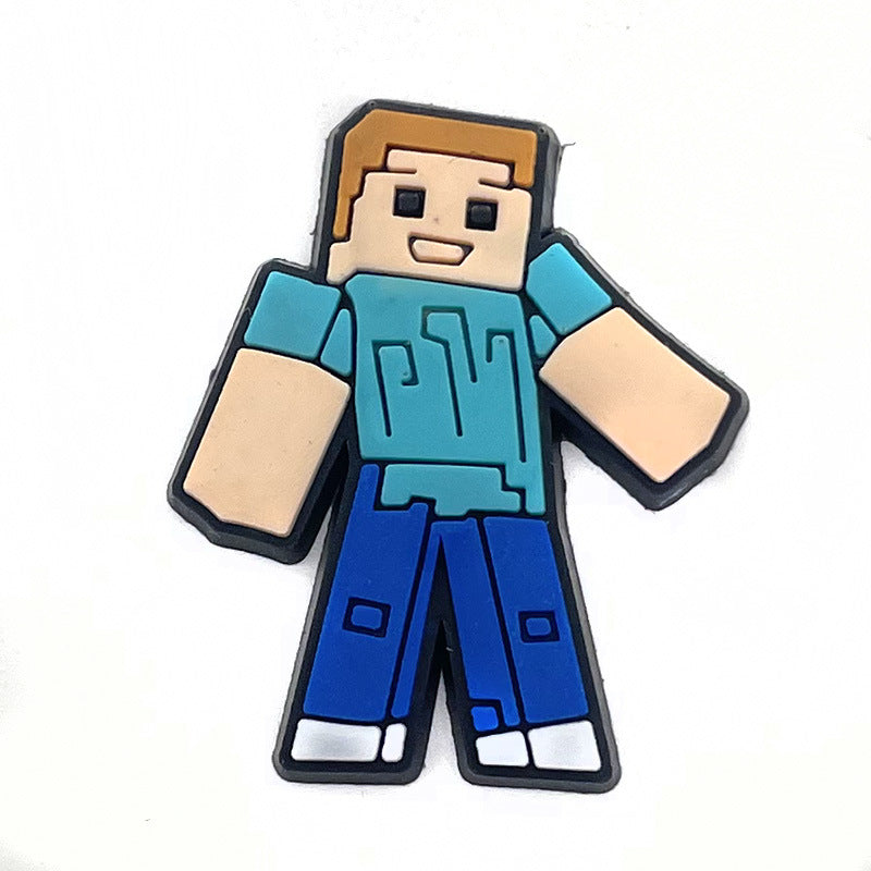 Minecraft DIY Ideas Series Charms - For Crocs Shoes EVA Bogg Bag Accessories