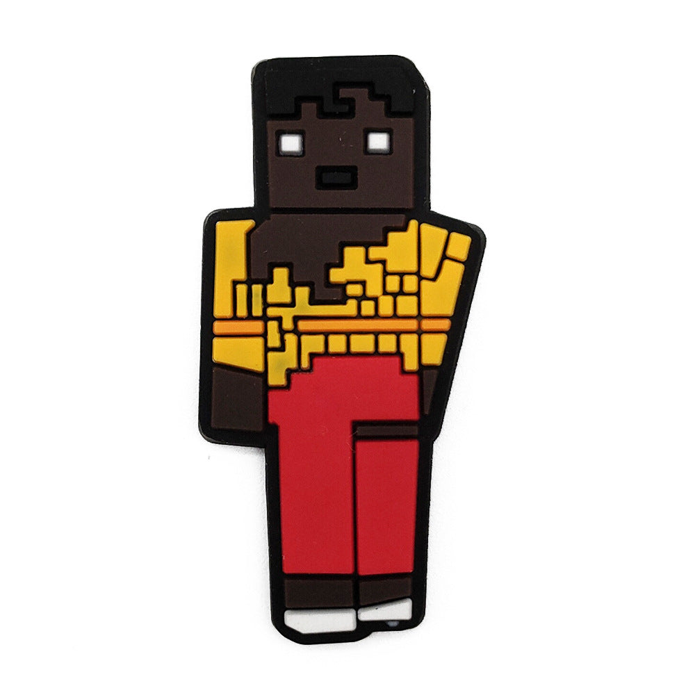 Minecraft DIY Ideas Series Charms - For Crocs Shoes EVA Bogg Bag Accessories