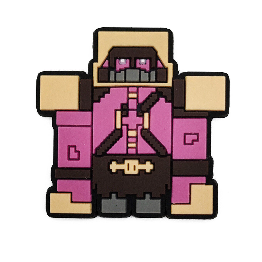 Minecraft DIY Ideas Series Charms - For Crocs Shoes EVA Bogg Bag Accessories