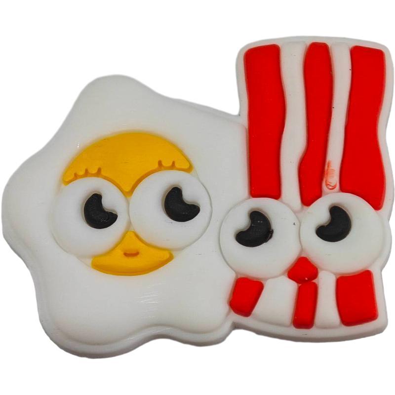 Mcdonald DIY Ideas Series Charms - For Crocs Shoes EVA Bogg Bag Accessories